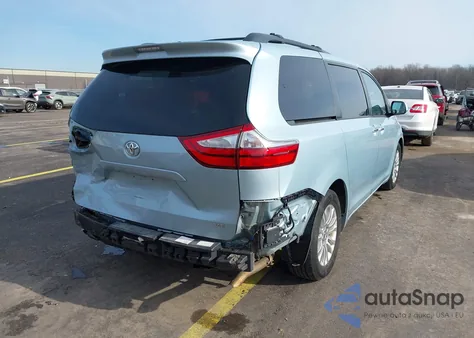 2015 Toyota Sienna Xle 8 Passenger из США, поврежденный, VIN 5TDYK3DC1FS584983